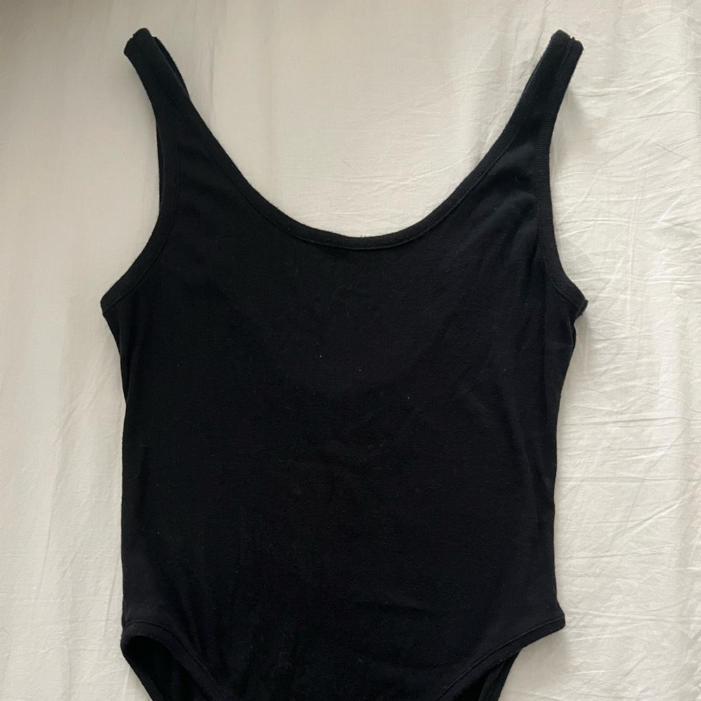 Free People Soft Ribbed Bodysuit - XS